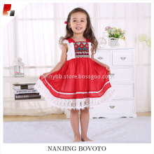 Clothing wholesale remake designer red lace dress